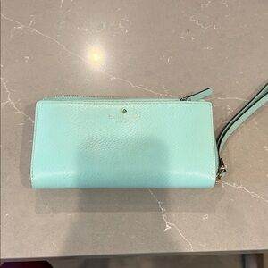 Kate Spade Teal Wallet/ Wristlet